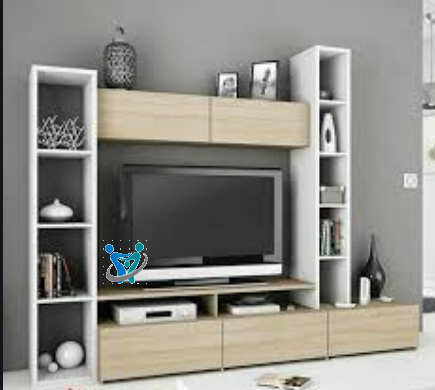 أفضل صور مكتبات حديثة وعصرية 2020 10 صور مكتبات منزلية فيها التلفاز